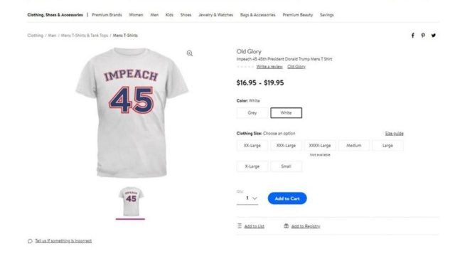 Walmart Pulls Controversial “Impeach 45” Shirts From Website – American ...