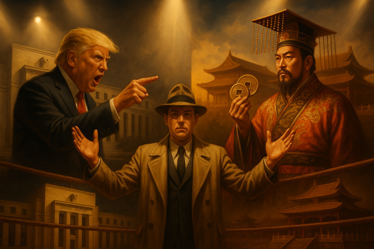 Historical parallel between Trump and Wang Mang currency manipulation