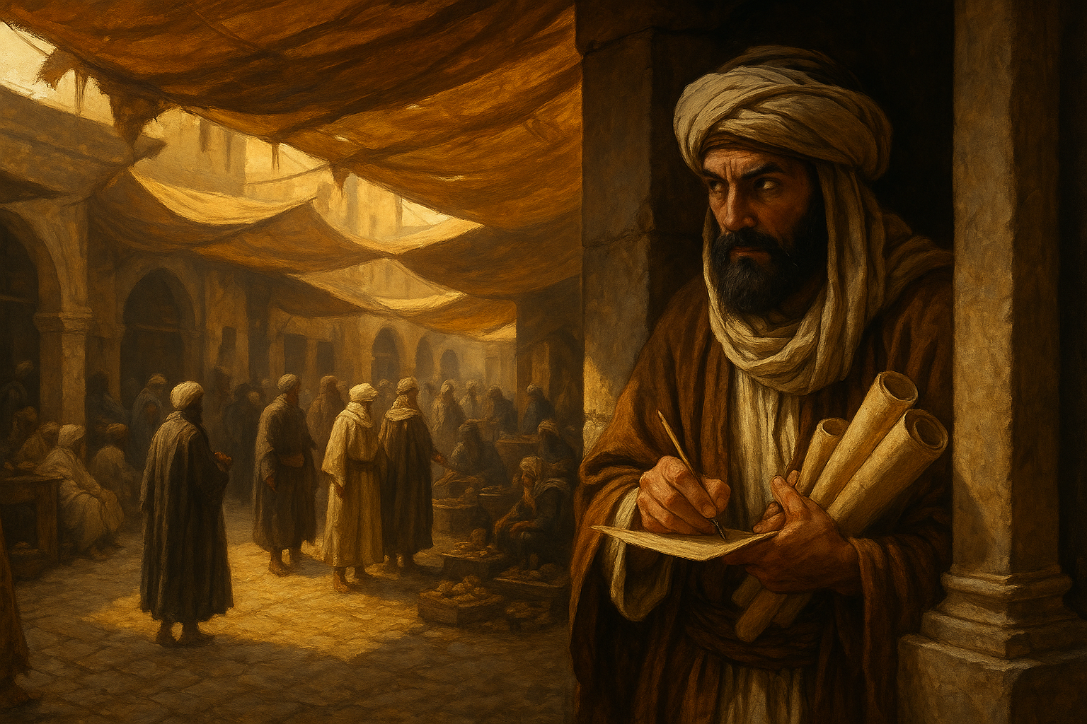 Medieval Spy Messenger