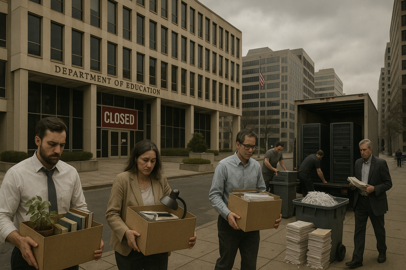 Modern Research Infrastructure Destruction