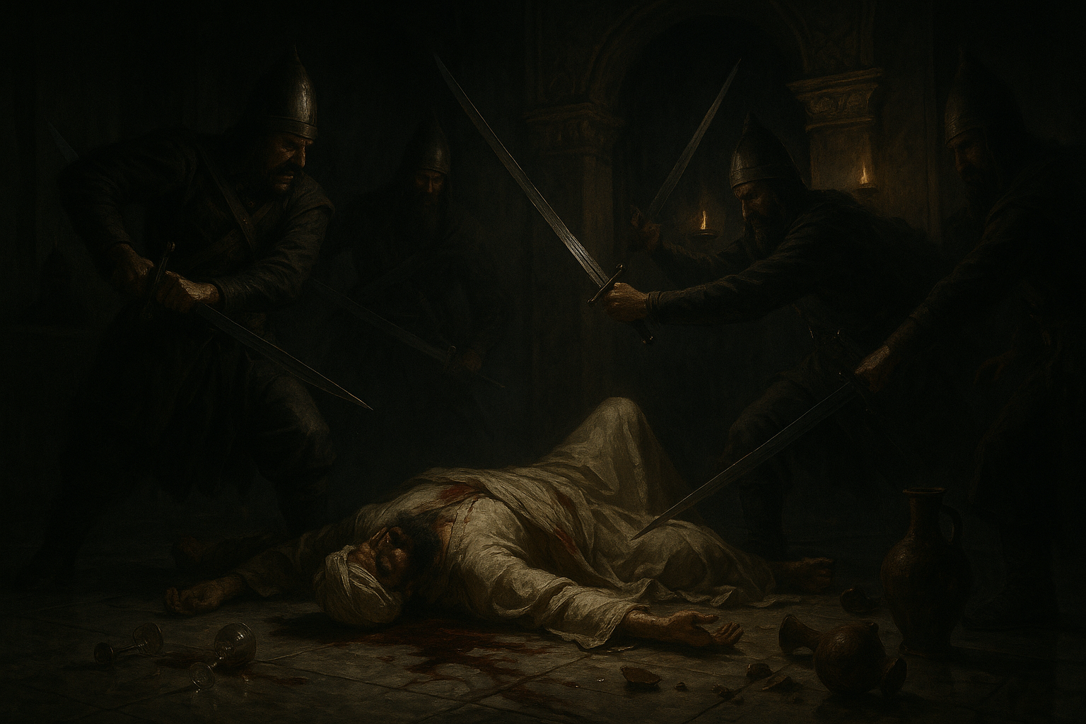 The assassination of Caliph al-Mutawakkil