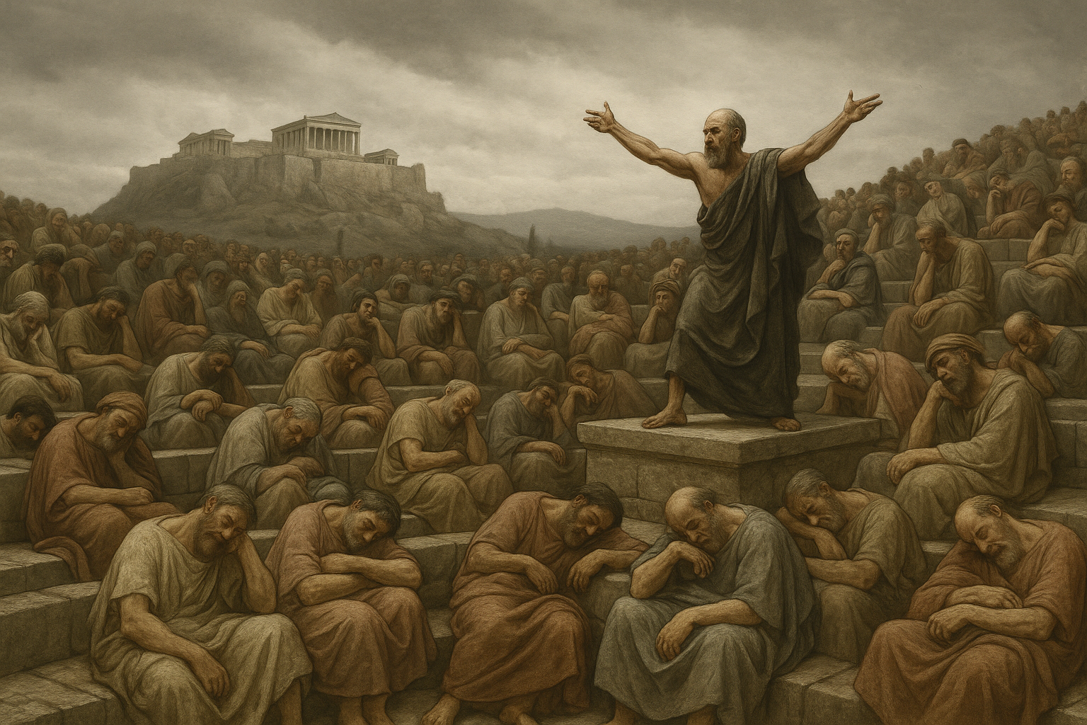 Athens Assembly Civic Exhaustion