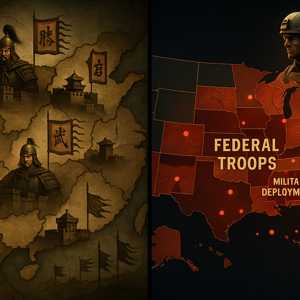 Historical parallel: Warlords then and military deployment now