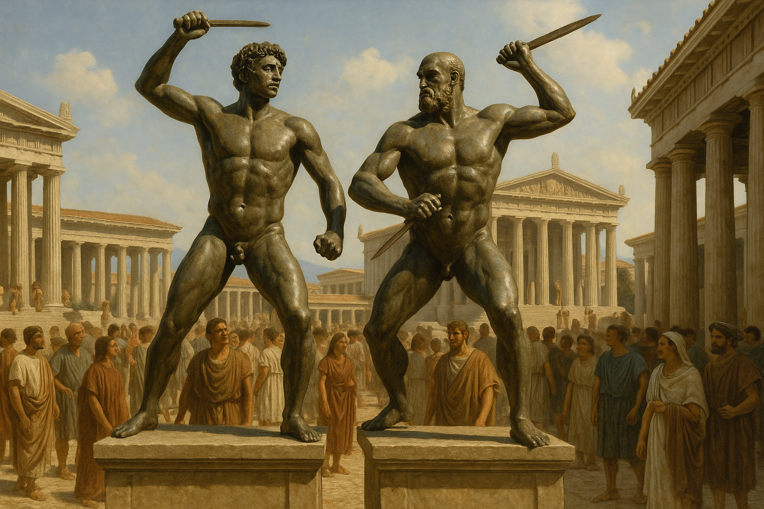 Statues of Harmodius and Aristogeiton