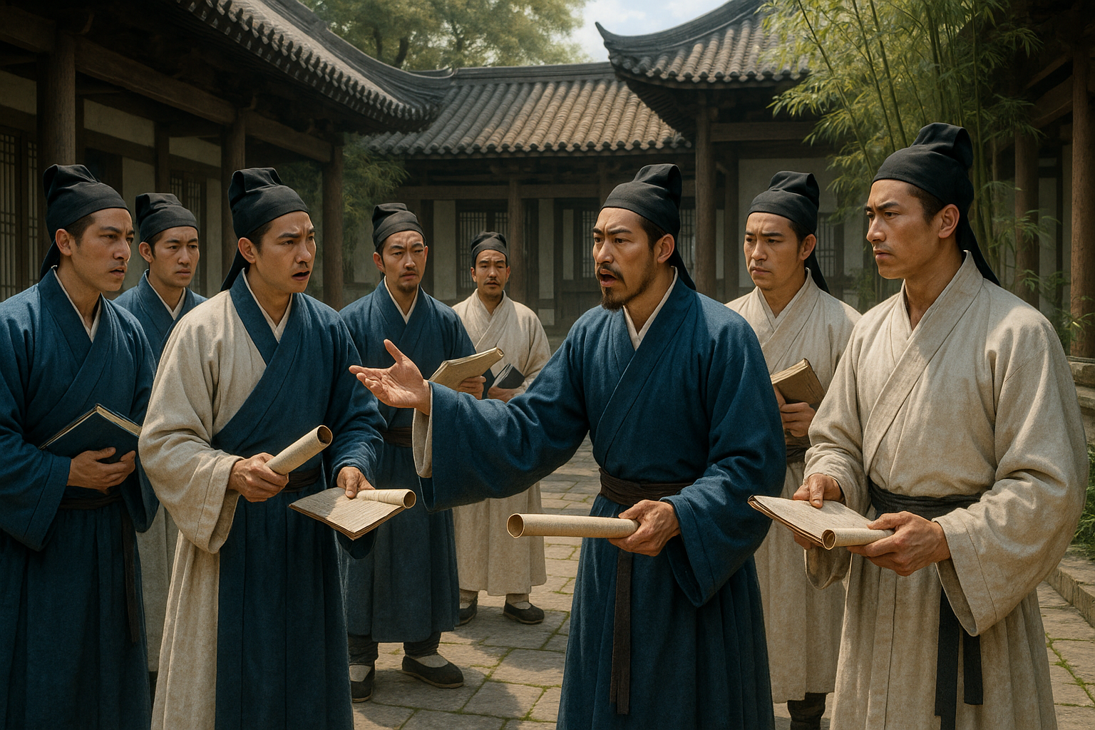 Donglin scholars in debate