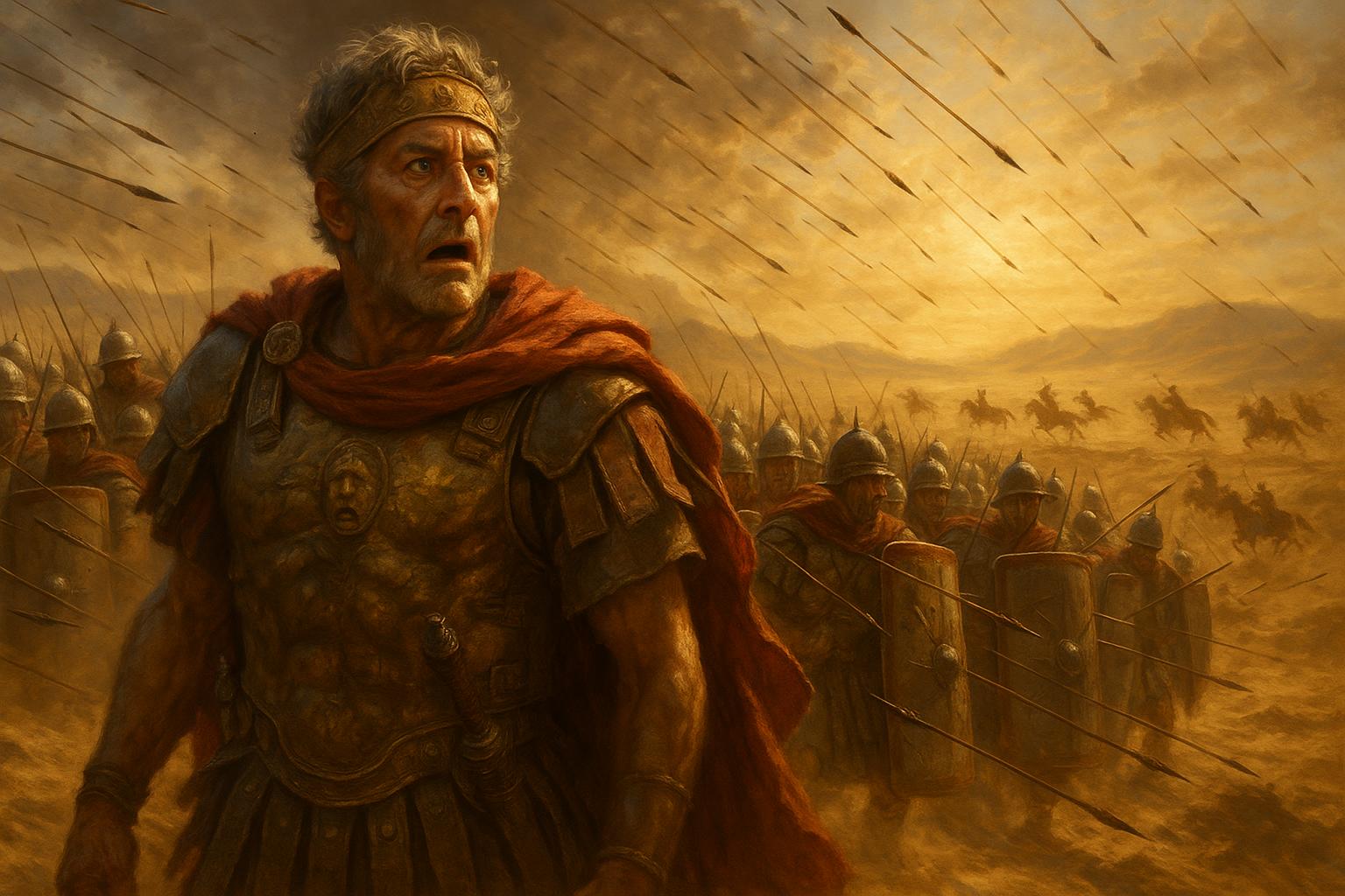 Marcus Licinius Crassus at the Battle of Carrhae, 53 BCE