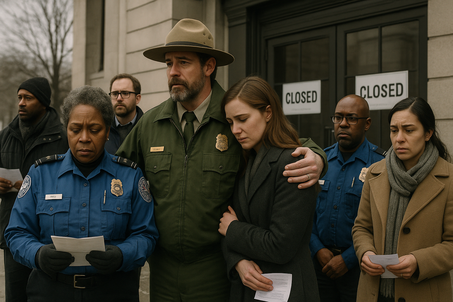 Federal workers affected by government shutdown