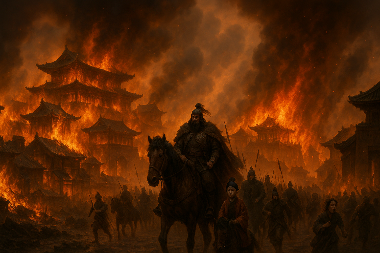 Burning of Luoyang capital