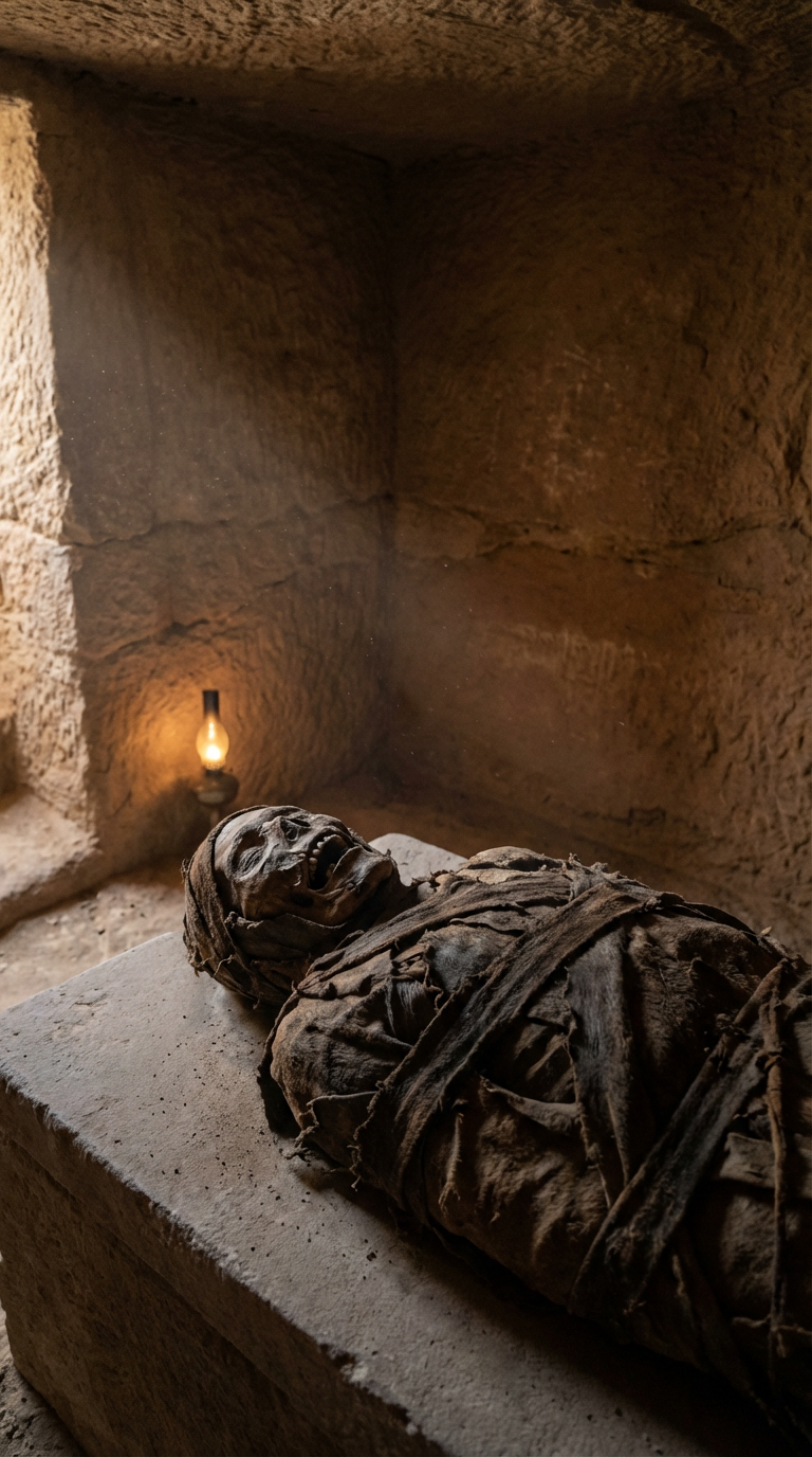 The mummy of Prince Pentawer