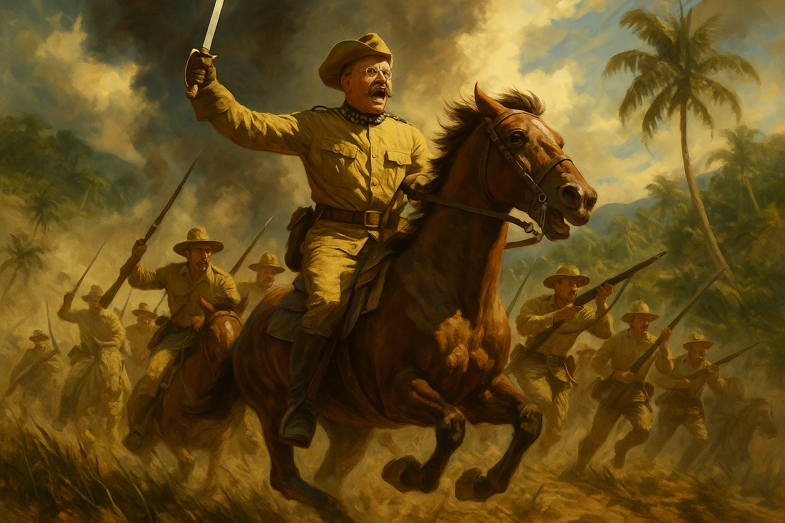 Theodore Roosevelt and the Rough Riders