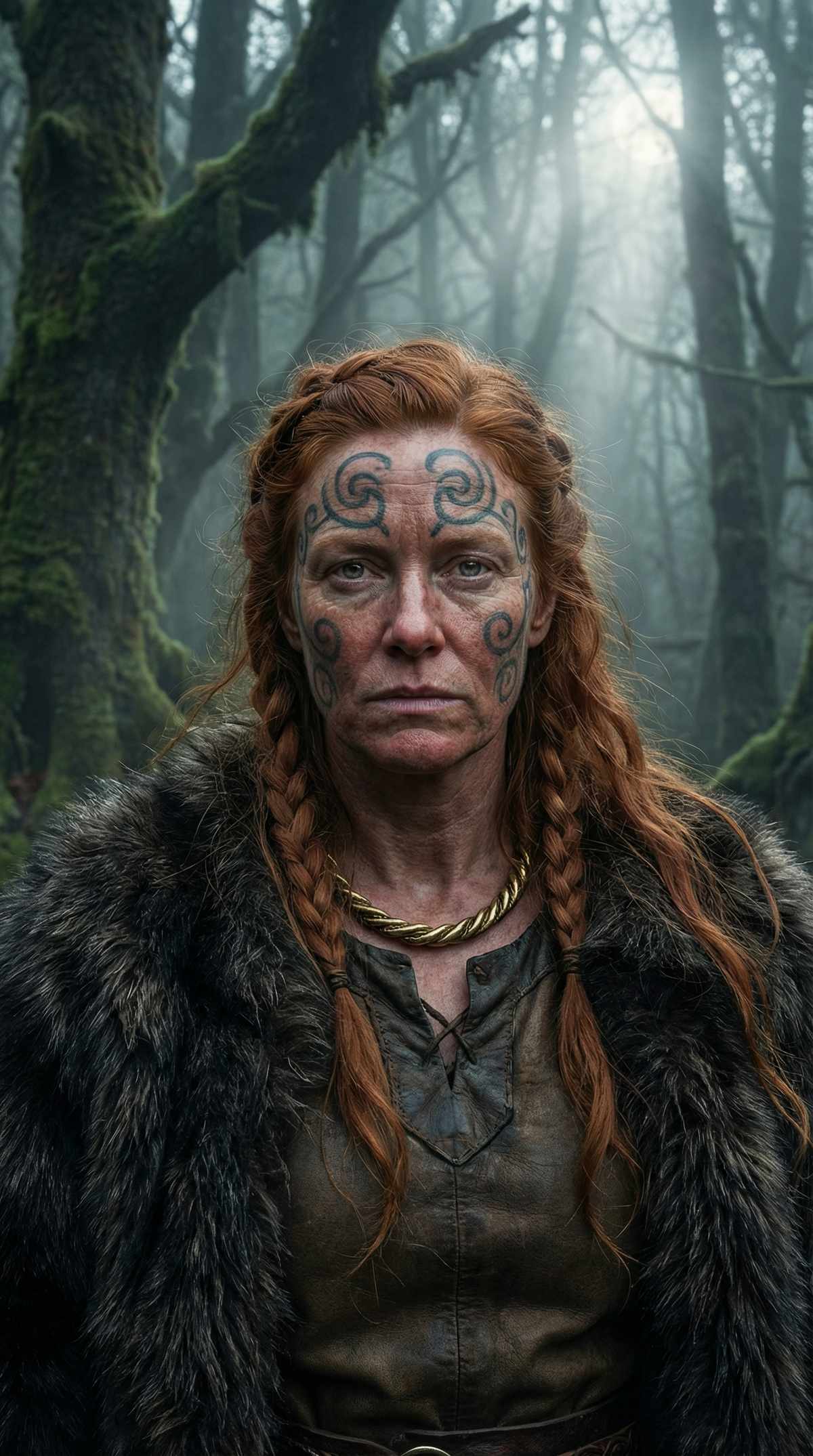 Boudica, Queen of the Iceni, the Celtic warrior queen who led a devastating revolt against Roman Britain