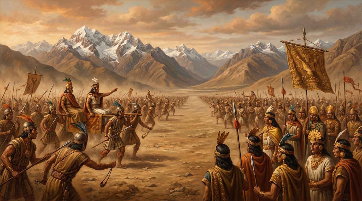 The Inca Civil War - armies of Huascar and Atahualpa face off in the Andes