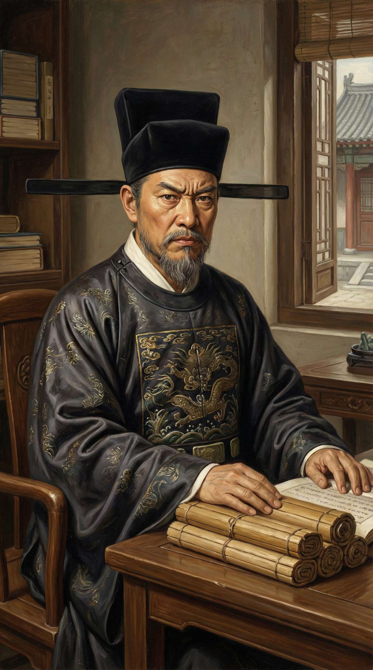 Wang Anshi, the powerful and controversial chancellor of the Song Dynasty who imposed radical economic reforms