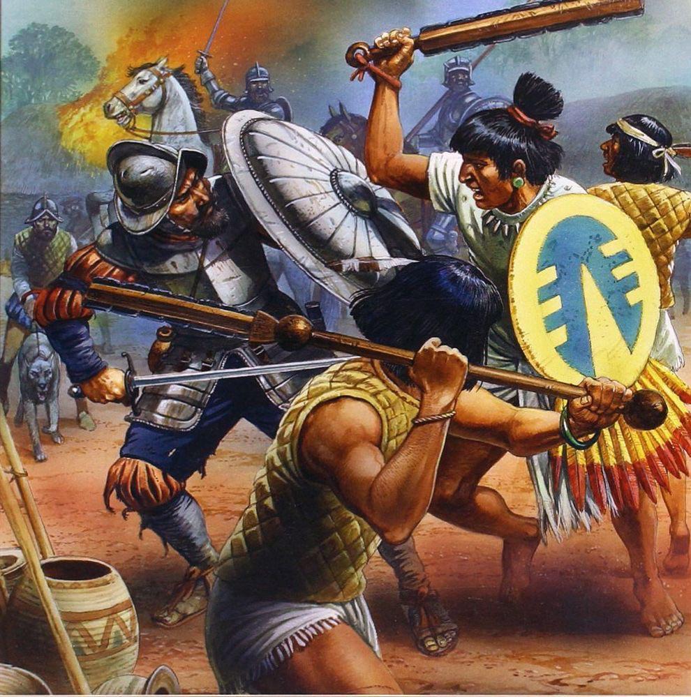 Aztec warriors in battle — the empire that ruled through fear